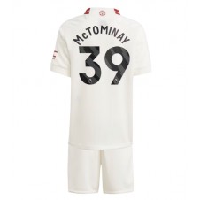 Manchester United Scott McTominay #39 Tredjeställ Barn 2023-24 Korta ärmar (+ Korta byxor)